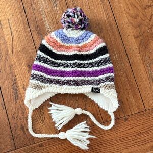 Multicolor Knit Beanie